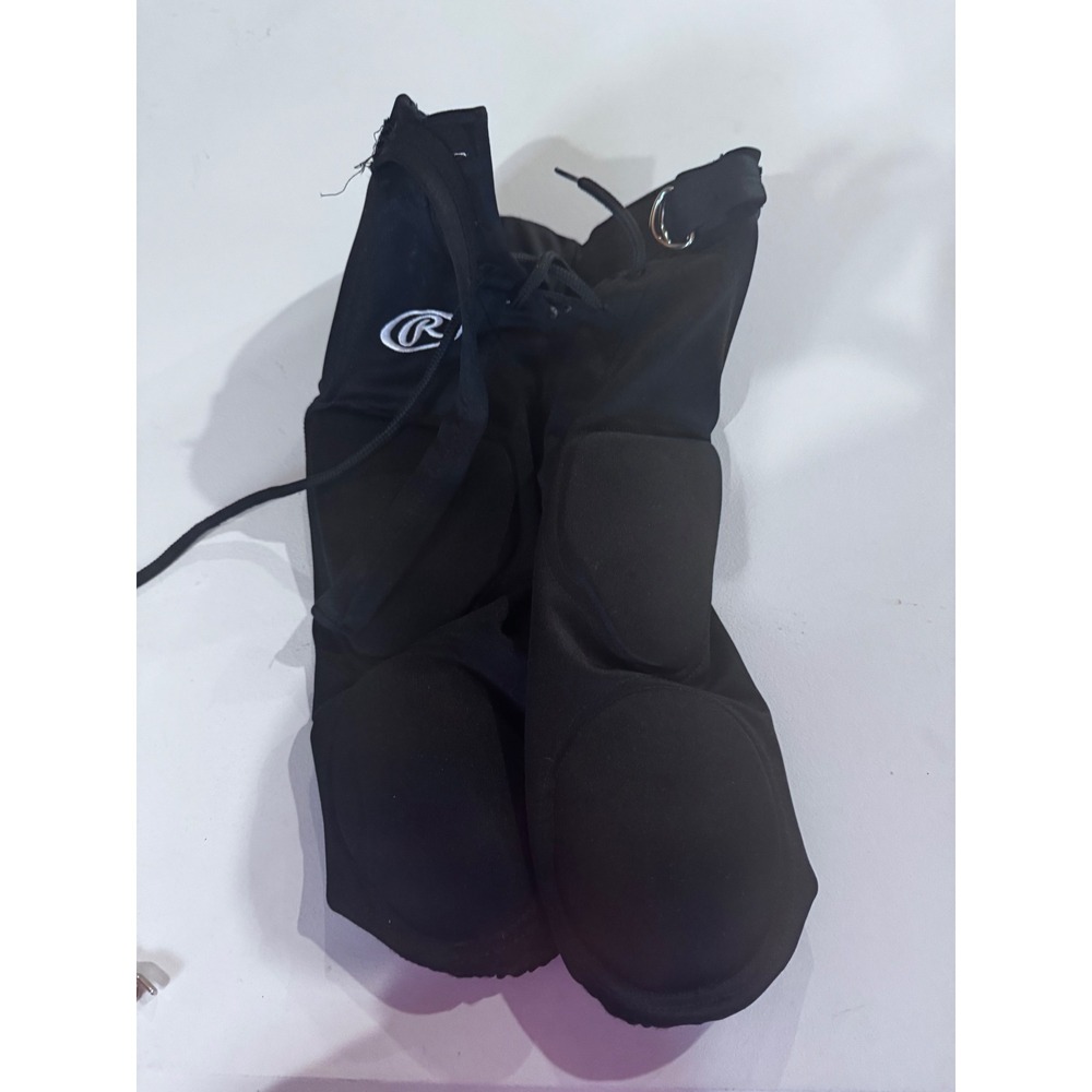 Rawlings Football Youth XS Black Padded Girdle Integrated Hip Thigh Tailbone Pad